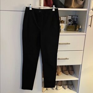 Women massimo duttti slim pants in Black. Dress Pants - Classic Tailored Fit